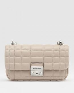 Michael Kors: Бежевая сумка 