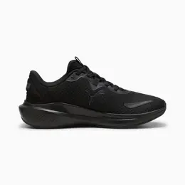 PUMA: Чёрные кроссовки 