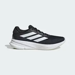 adidas: Чёрные кроссовки  Supernova