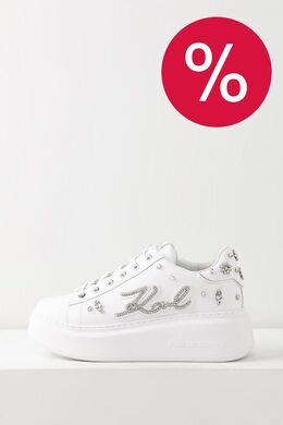 Karl Lagerfeld: Белые кеды 