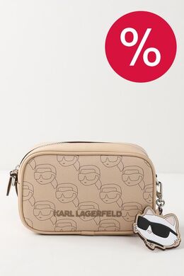 Karl Lagerfeld: Сумка с принтом 