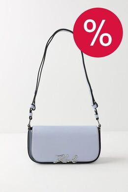 Karl Lagerfeld: Голубая сумка  Signature