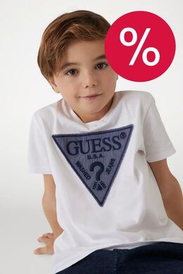 Guess: Хлопковая футболка 