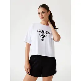 GUESS: Белая футболка 