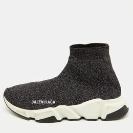 Balenciaga: Чёрные кроссовки  Speed Trainer