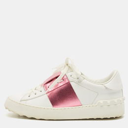 Valentino: Белые кроссовки  Rockstud