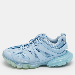 Balenciaga: Светлые кроссовки  Track
