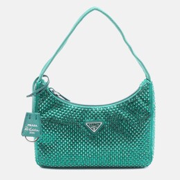 Prada: Зелёная сумка 