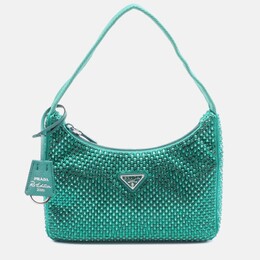 Prada: Зелёная сумка 