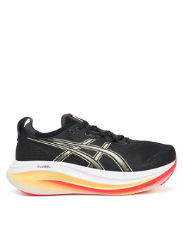 Asics: Чёрные кроссовки  Gel-Nimbus