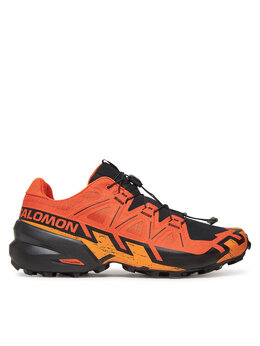 Salomon: Красные кроссовки 