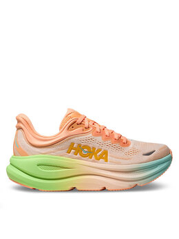 HOKA: Оранжевые кроссовки 
