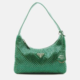 Prada: Зелёная сумка 