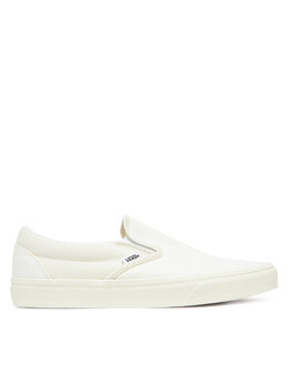 Vans: Белые кроссовки  Classic Slip On