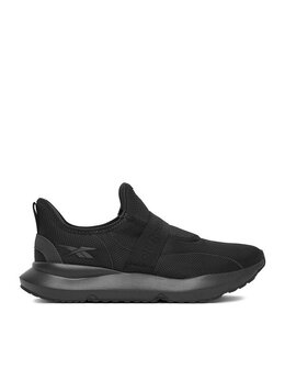 Reebok: Чёрные кроссовки 