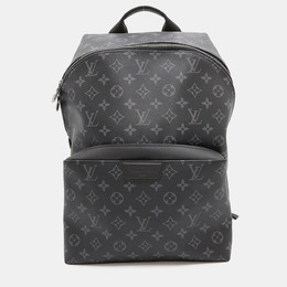 Louis Vuitton: Серебристый рюкзак 