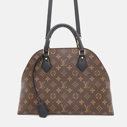 Louis Vuitton: Коричневая сумка 