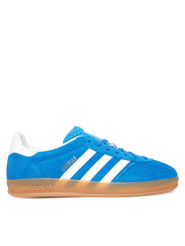 Adidas: Синие кроссовки  Gazelle Indoor