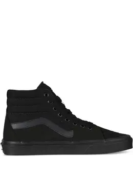 Vans: Чёрные кроссовки  Sk8-Hi