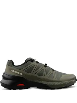 Salomon: Зелёные кроссовки 