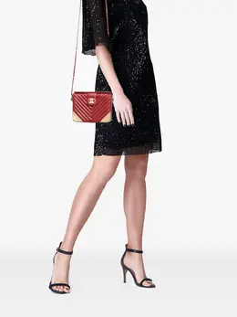 CHANEL Pre-Owned: Красная сумка 