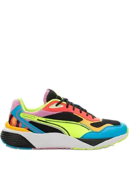 PUMA: Чёрные кроссовки  RS