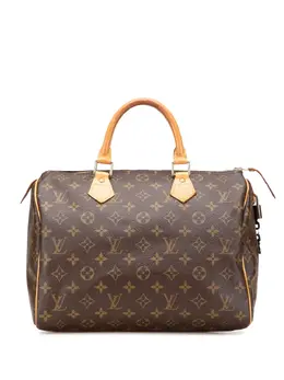 Louis Vuitton Pre-Owned: Коричневая сумка 