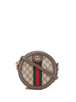 Gucci Pre-Owned: Коричневая сумка через плечо 