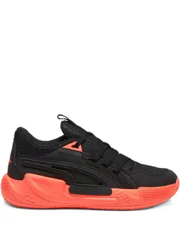 PUMA: Чёрные кроссовки  Court Rider