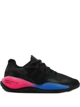 adidas: Чёрные кроссовки  ZX