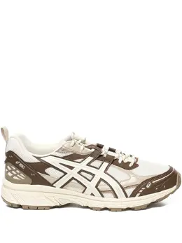 ASICS: Коричневые кроссовки  Gel