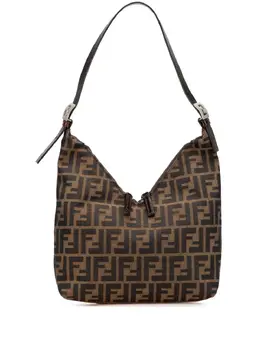 Fendi Pre-Owned: Коричневая сумка 