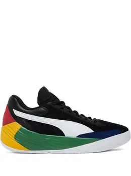PUMA: Чёрные кроссовки 