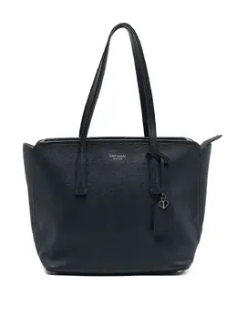 Kate Spade: Синяя сумка-шоппер 