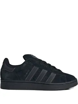 adidas: Чёрные кроссовки  Campus