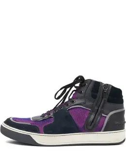 Lanvin Pre-Owned: Фиолетовые кроссовки 