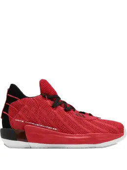 adidas: Красные кроссовки  Dame 7