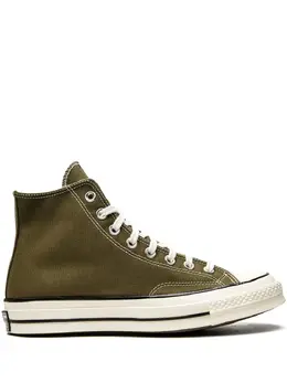 Converse: Зелёные кроссовки  Chuck 70