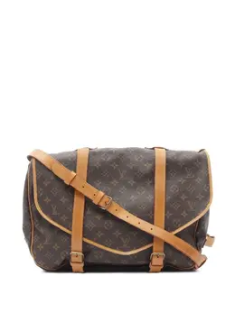 Louis Vuitton Pre-Owned: Коричневая сумка 