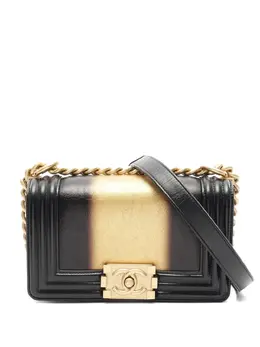 CHANEL Pre-Owned: Чёрная сумка 