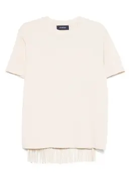 Sportmax: Бежевый топ 