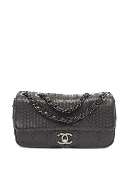 CHANEL Pre-Owned: Чёрная сумка 