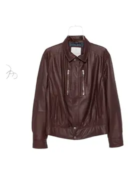 Brunello Cucinelli: Кожаная куртка 