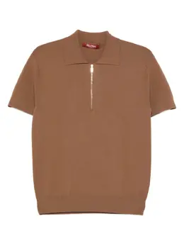Max Mara: Топ с коротким рукавом 