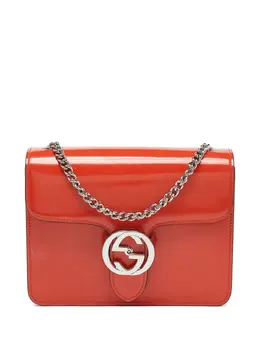 Gucci Pre-Owned: Оранжевая сумка-шоппер 