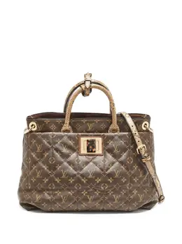Louis Vuitton Pre-Owned: Коричневая сумка 