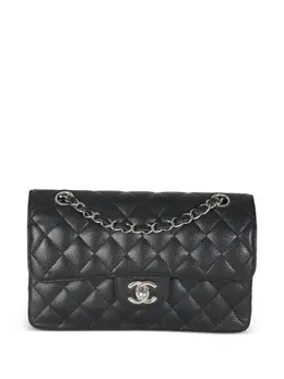 CHANEL Pre-Owned: Чёрная сумка 