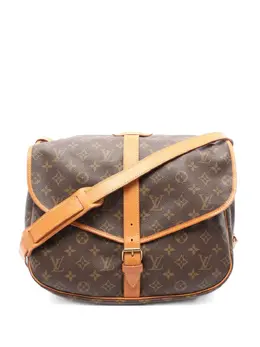 Louis Vuitton Pre-Owned: Коричневая сумка 