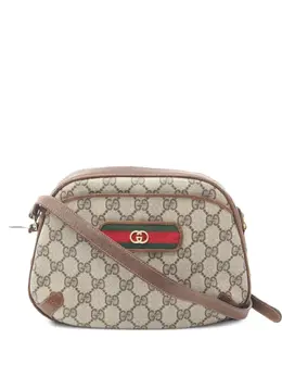 Gucci Pre-Owned: Бежевая сумка через плечо 