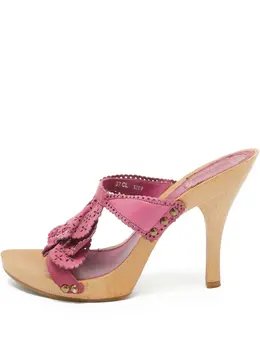 Christian Dior Pre-Owned: Розовые сандалии 